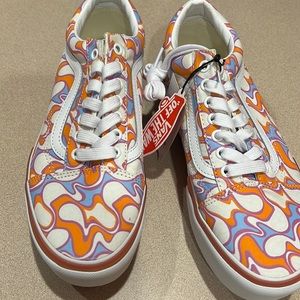 Vans platform multicolor